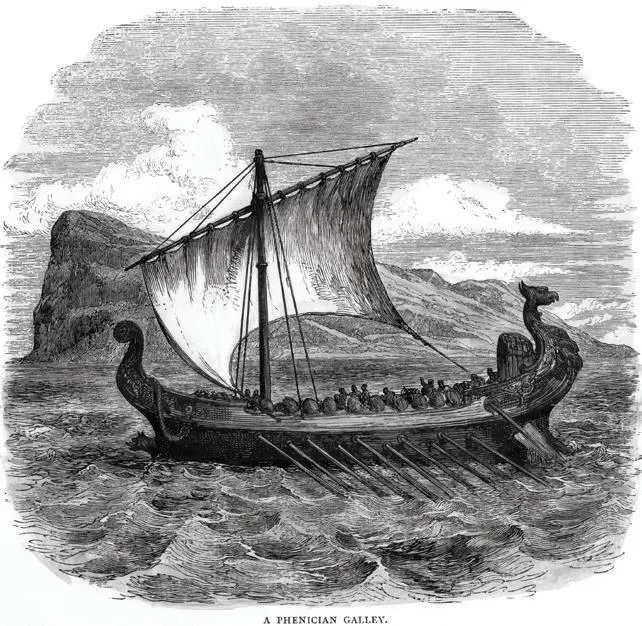 A Phenician Galley